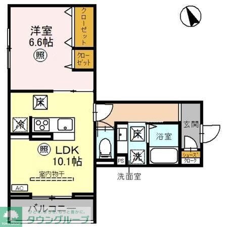 Noble Villa土呂町の物件間取画像